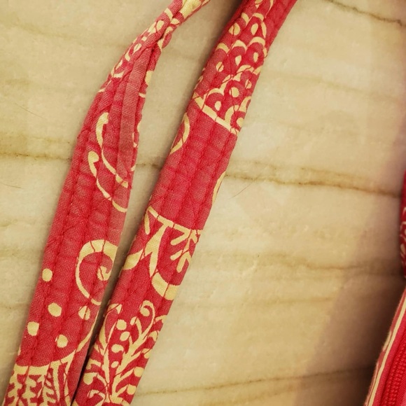 Vera Bradley • Retired Twirly Birds Pink Mini Hipster Bag - Picture 9 of 9